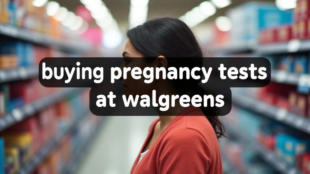 Buying Pregnancy Tests At Walgreens
