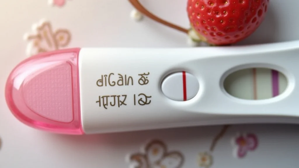 The image shows a collection of pregnancy test SVG files displayed on a computer screen.