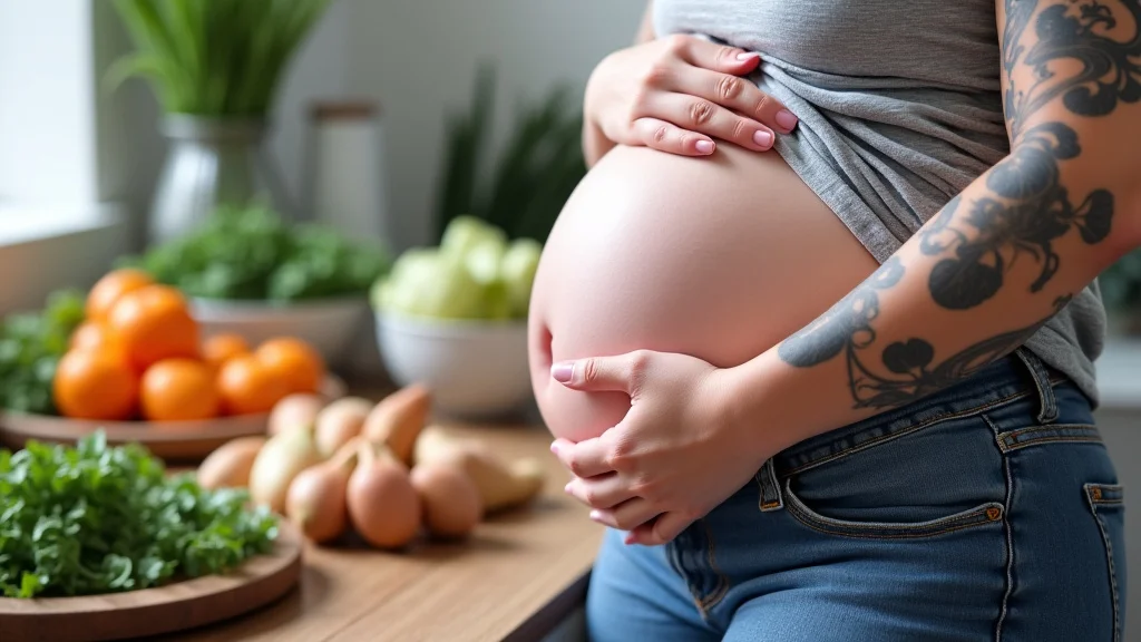 The image shows a colorful platter of healthy foods perfect for an Easy Third Trimester Diet Plan.