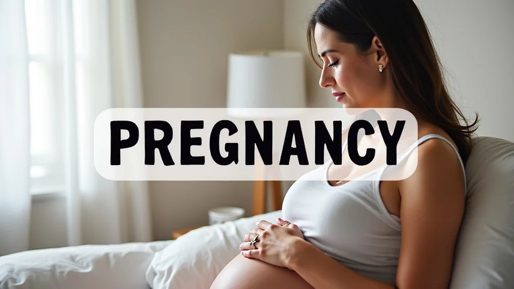 The image shows a journal open to a page with pregnancy prompts, perfect for guidance.