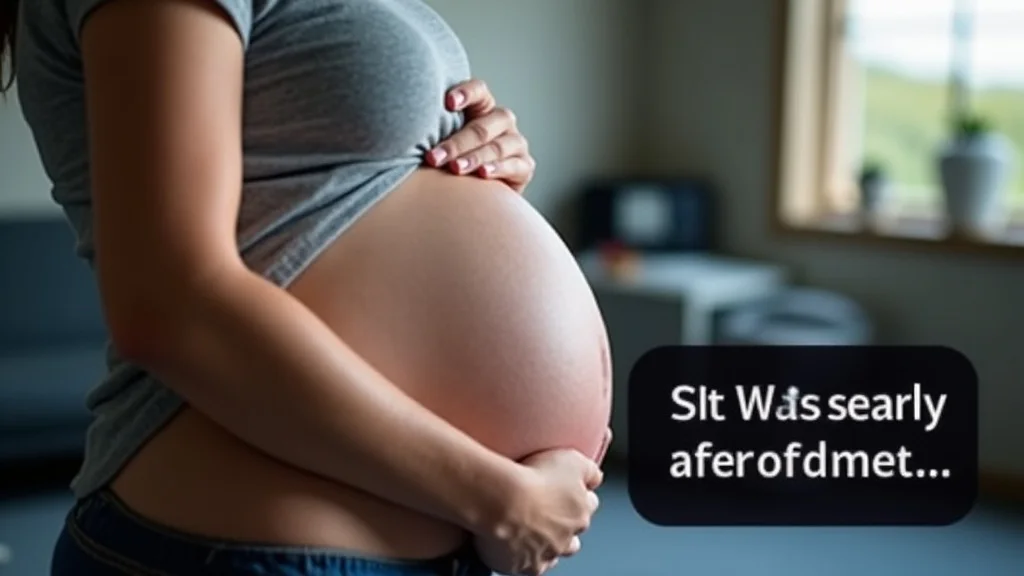 The image shows a fetal ultrasound screen, a key visual in the OB Second Trimester Ultrasound Guide For Beginners.