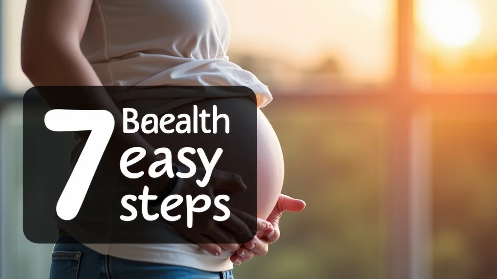 Pregnancy 7 Easy Steps Explained
