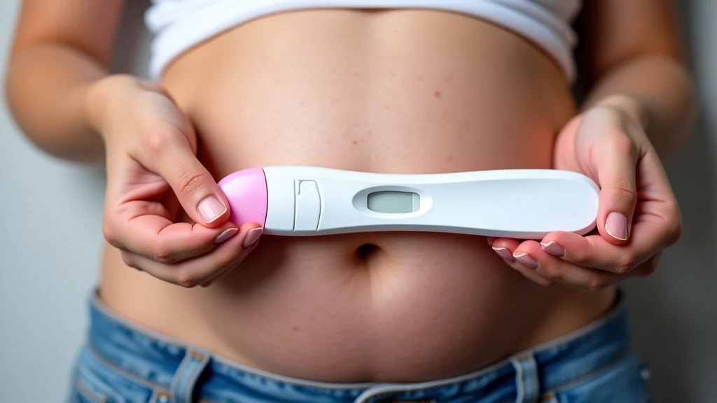 This image shows a positive pregnancy test with two distinct lines, hinting at 11dpo twins signs.