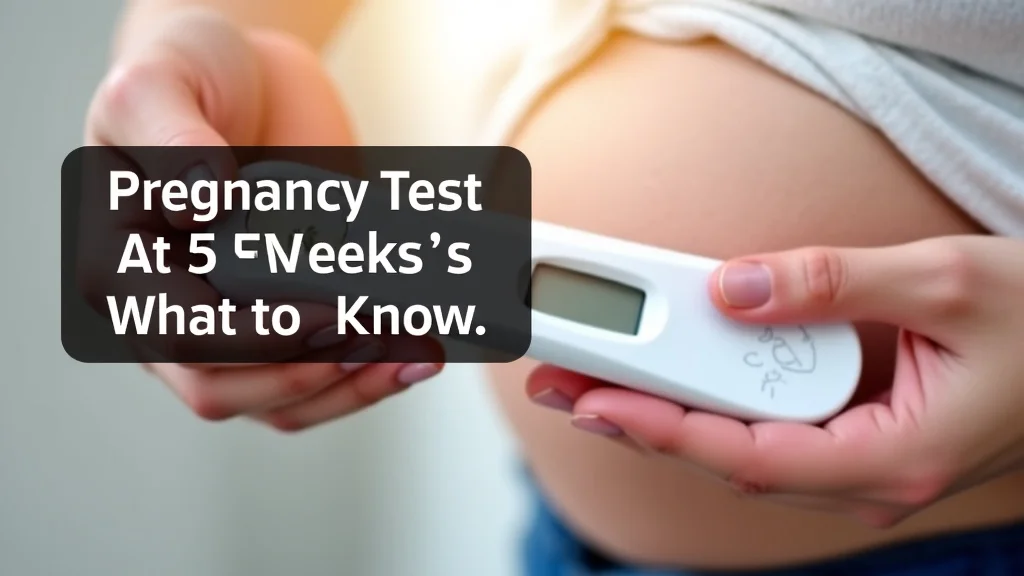 Pregnancy Test At 5 Weeks What To Know