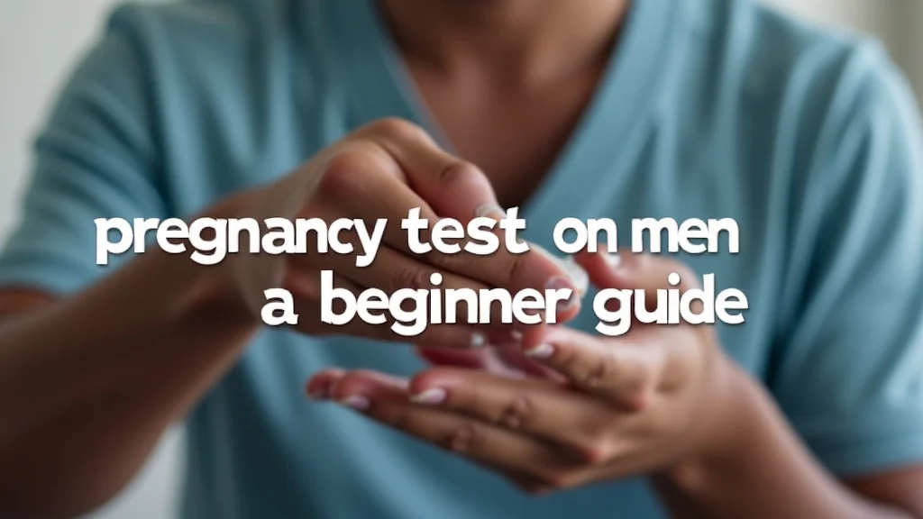 Pregnancy Test On Men A Beginner Guide