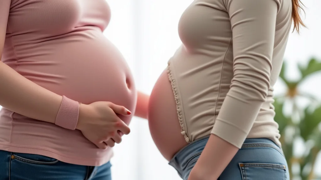 The image shows a clear Pregnancy Week And Month Chart Guide with detailed information.