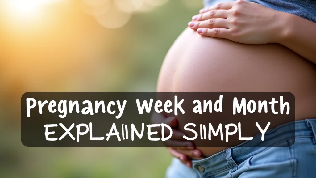 Pregnancy Week And Month Explained Simply