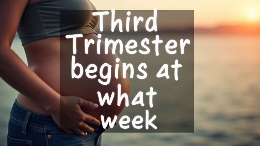 Third Trimester Begins At What Week