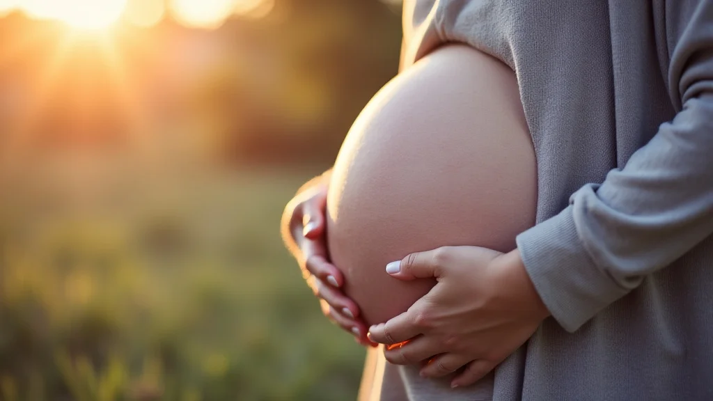 The image shows a woman relaxing, illustrating the Third Trimester Duration Simple Guide.