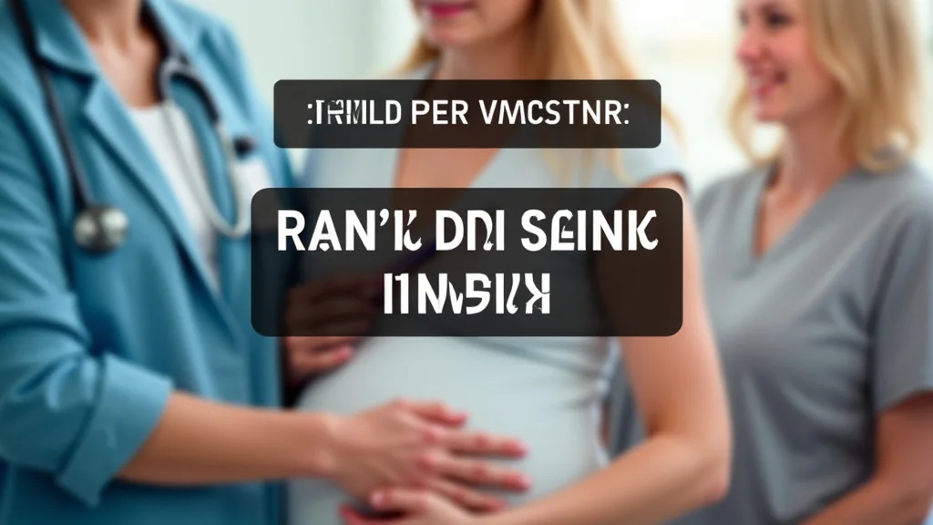 The image shows a pregnant person receiving a vaccine, explaining third trimester vaccines simply.