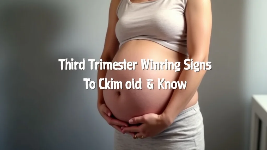Third Trimester Warning Signs You Need To Know