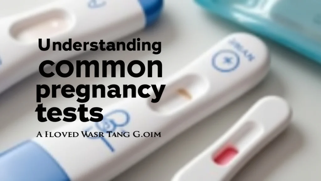 Understanding Common Pregnancy Tests Names
