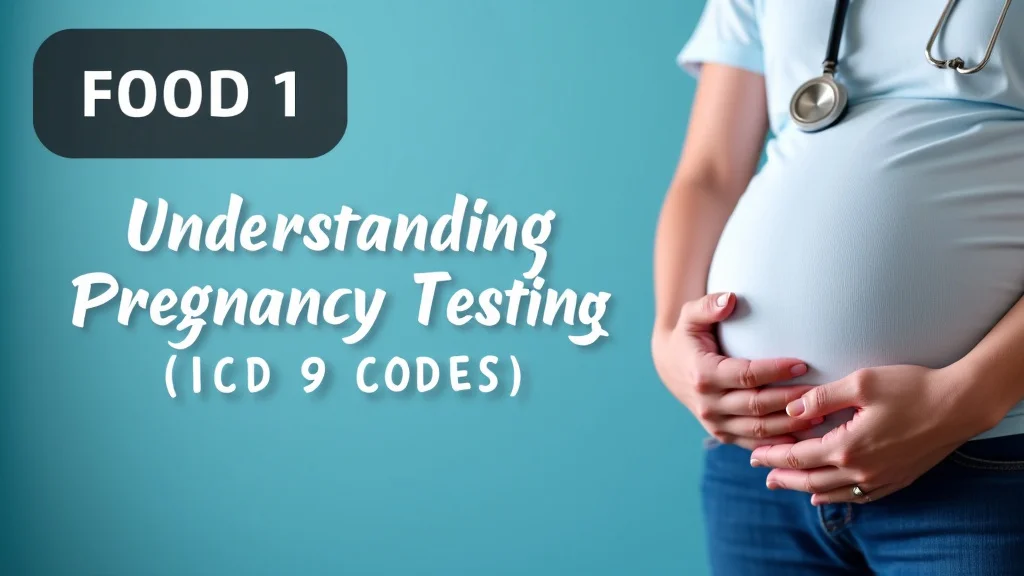 Understanding Pregnancy Testing ICD 9 Codes