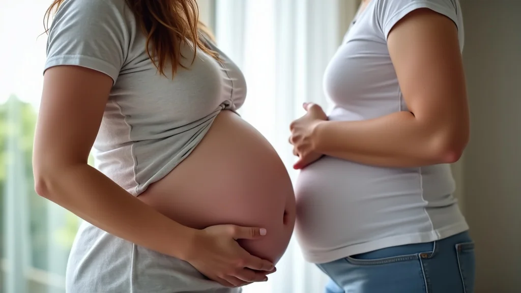 The image shows a graphic illustrating the third trimester week range and its associated milestones.