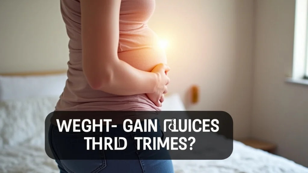 Understanding Weight Gain Third Trimester