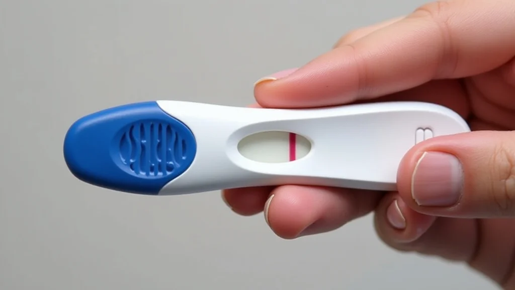 The image shows three pregnancy test kits arranged neatly for understanding their use.