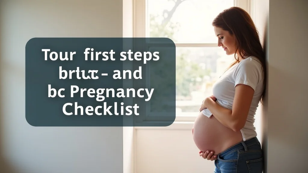 Your First Steps With A BC Pregnancy Checklist
