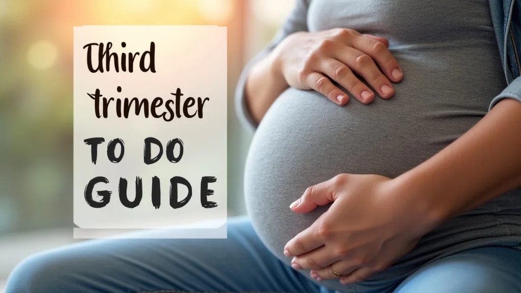 Your Third Trimester To Do List Guide